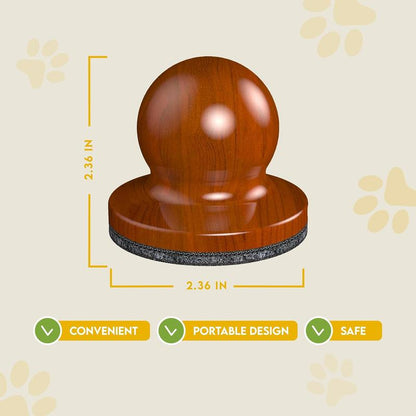 Dog Nail File & Cat Nail File Board - Stress-Free Grooming with 3 Replaceable Sheets, Comfortable Wooden Handle, Perfect for Dogs & Cats, Easy Nail Smoothing